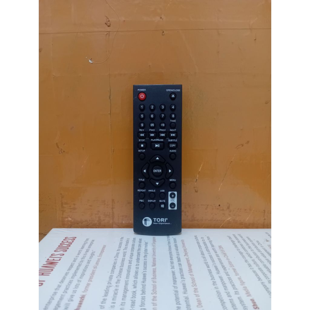 REMOTE DVD PLAYER TORI ORIGINAL