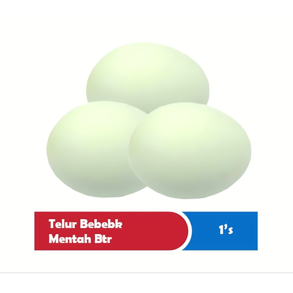 

Telur Bebek Berkualitas dan Segar Setiap Hari (1 Pack Isi 6 Butir)