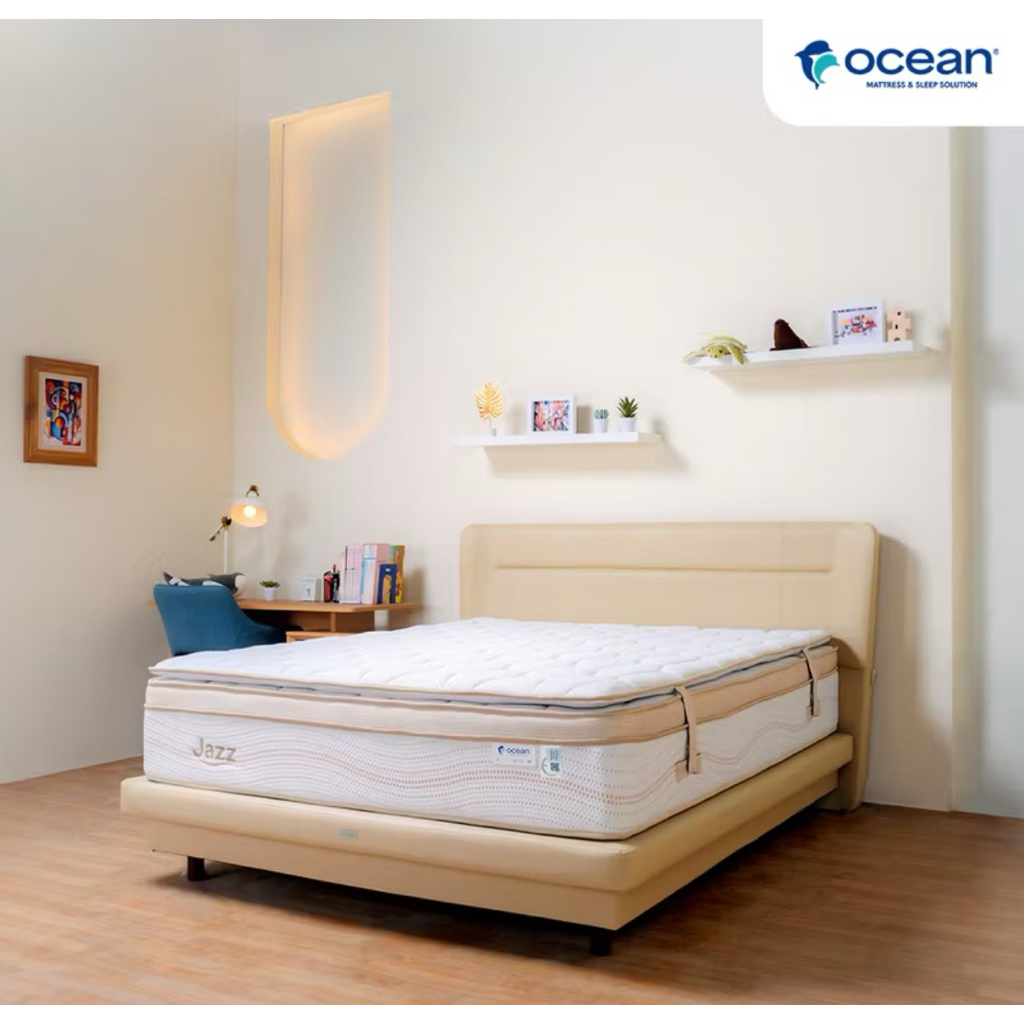 Springbed ocean jazz 6kaki atasan bisa lepas