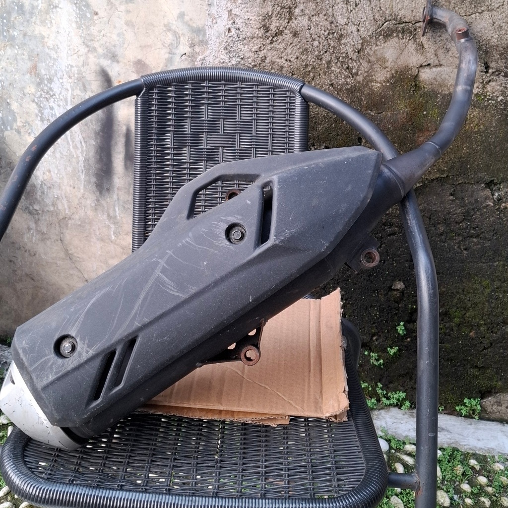 Knalpot pcx 160 vario 160 original copotan (standar dealer)