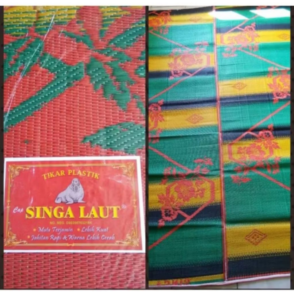 Tikar Plastik Singa Laut Ukuran 2 x 3