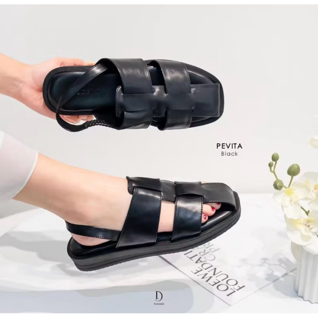 Damelia Melstore JKT Pevita Sepatu Sandal Wanita