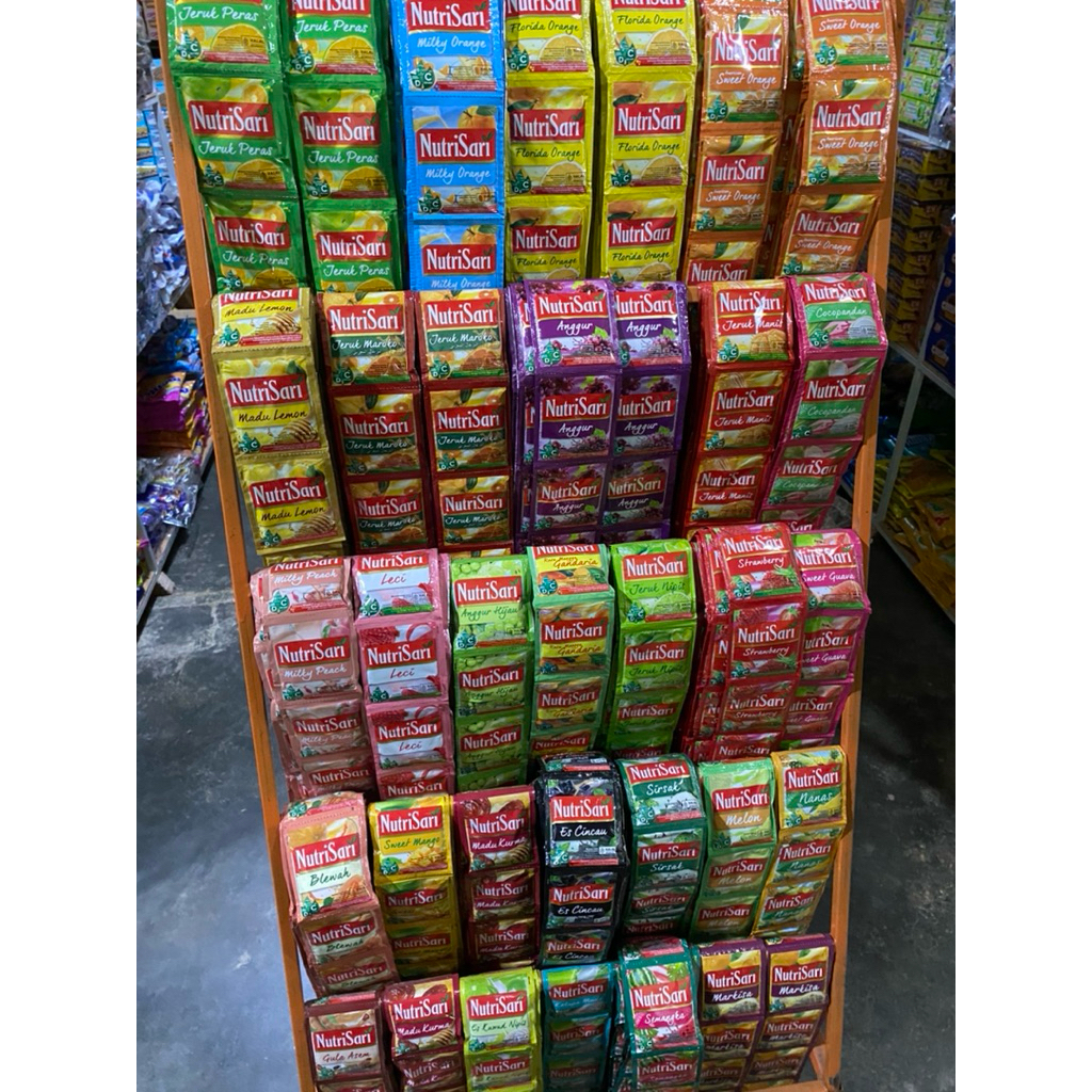 

NUTRISARI RENCENG ALL SEMUA RASA / NUTRI SARI RENCENG @10pcs