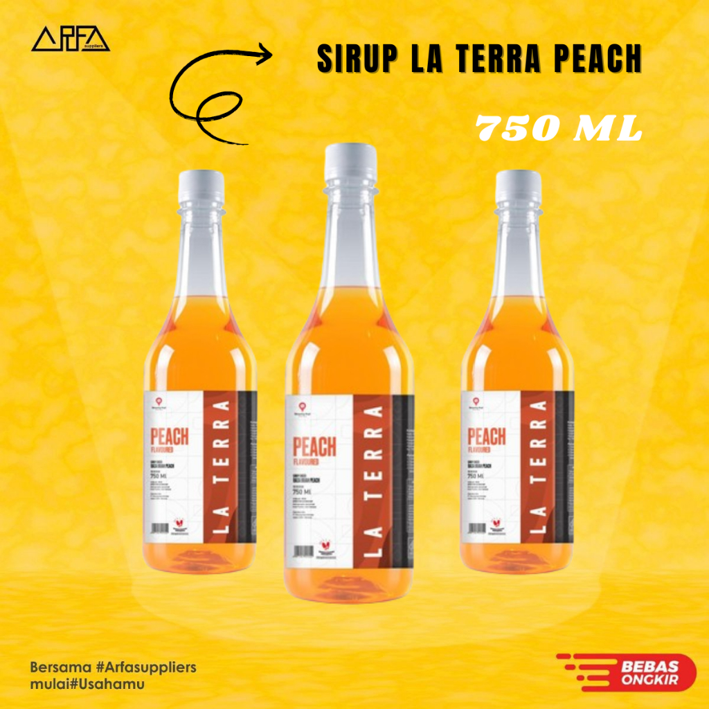 

Sirup La Terra Peach 750 ml