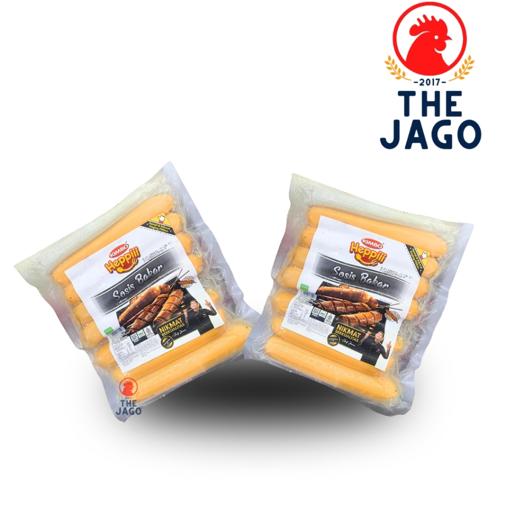 

Kimbo Heppi Sosis Bakar Jumbo Isi 12 & 7 - Premium untuk Bakaran & BBQ