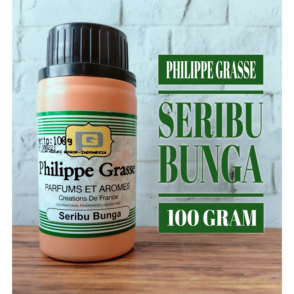 SERIBU BUNGA BY PHILIPPE GRASSE KEMASAN SEGEL 100 GRAM SEARAH SERIBU BUNGA (ORIGINAL)