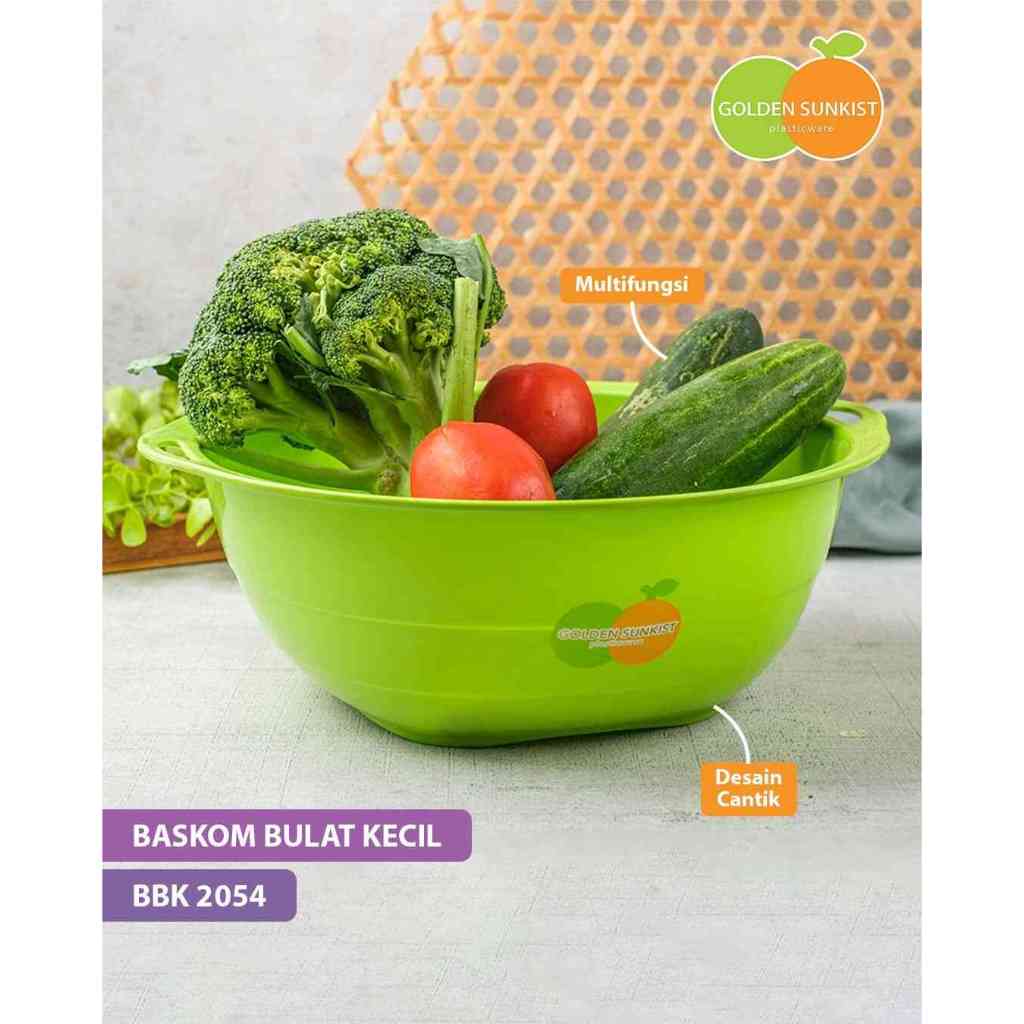 Golden Sunkist Baskom Hijau Besar Kecil Persegi Bulat
