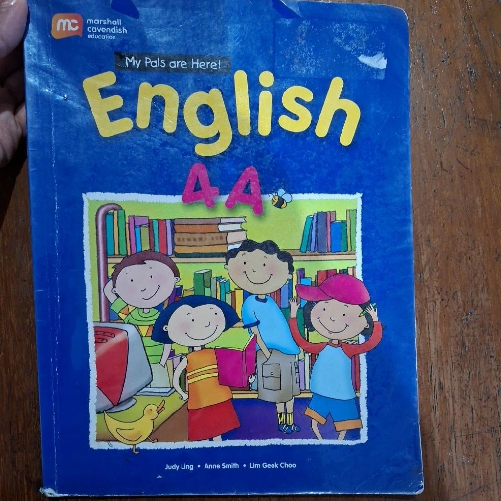 buku cetak inggris my pals english textbook 4a kelas 4