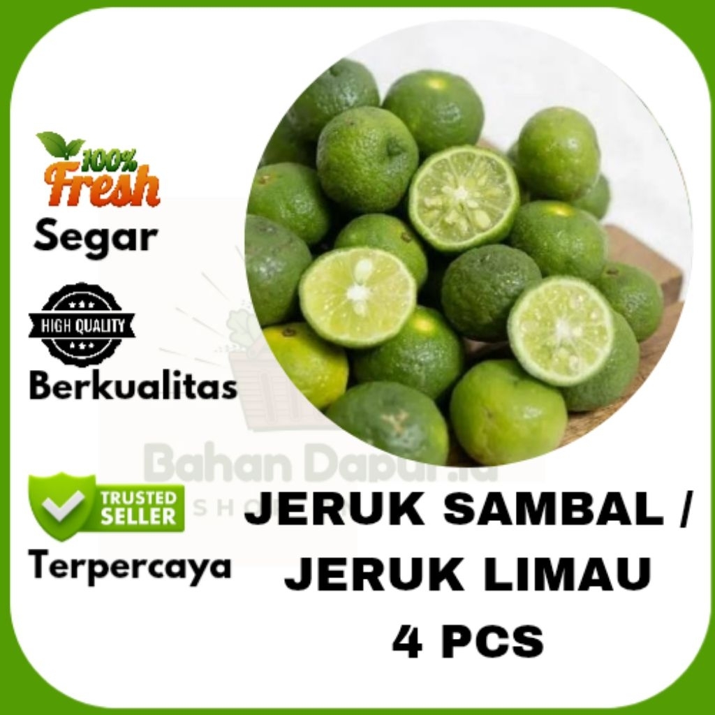 

JERUK SAMBAL / JERUK BASO ACI -- 4 PCS -- Bahan Dapur .id
