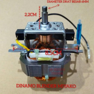 Dinamo Blender Model MIYAKO LAMA-NATIONAL AS/Drat Besar-Motor Mesin Sparepart Blender Miyako