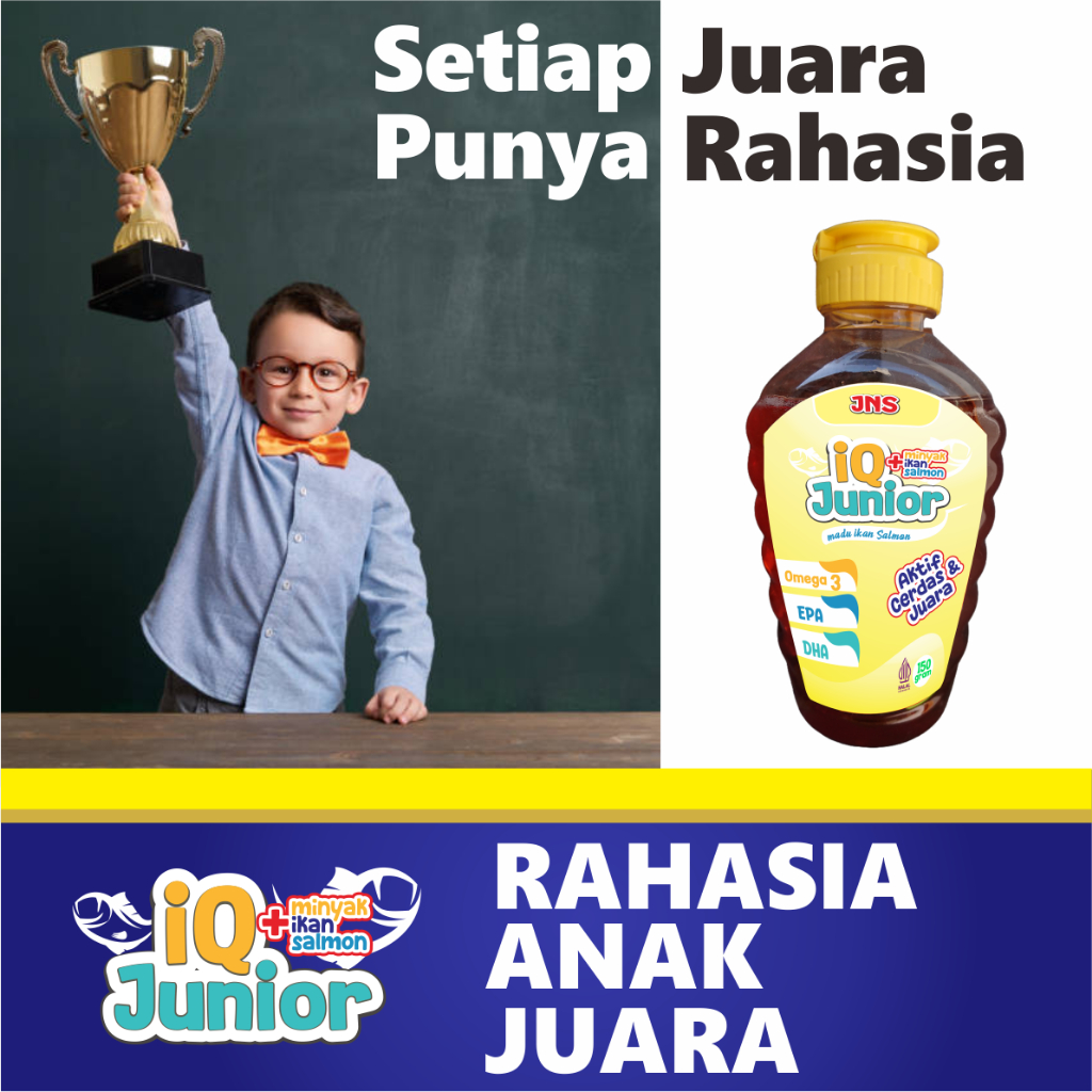 

Madu Kecerdasan IQ Junior