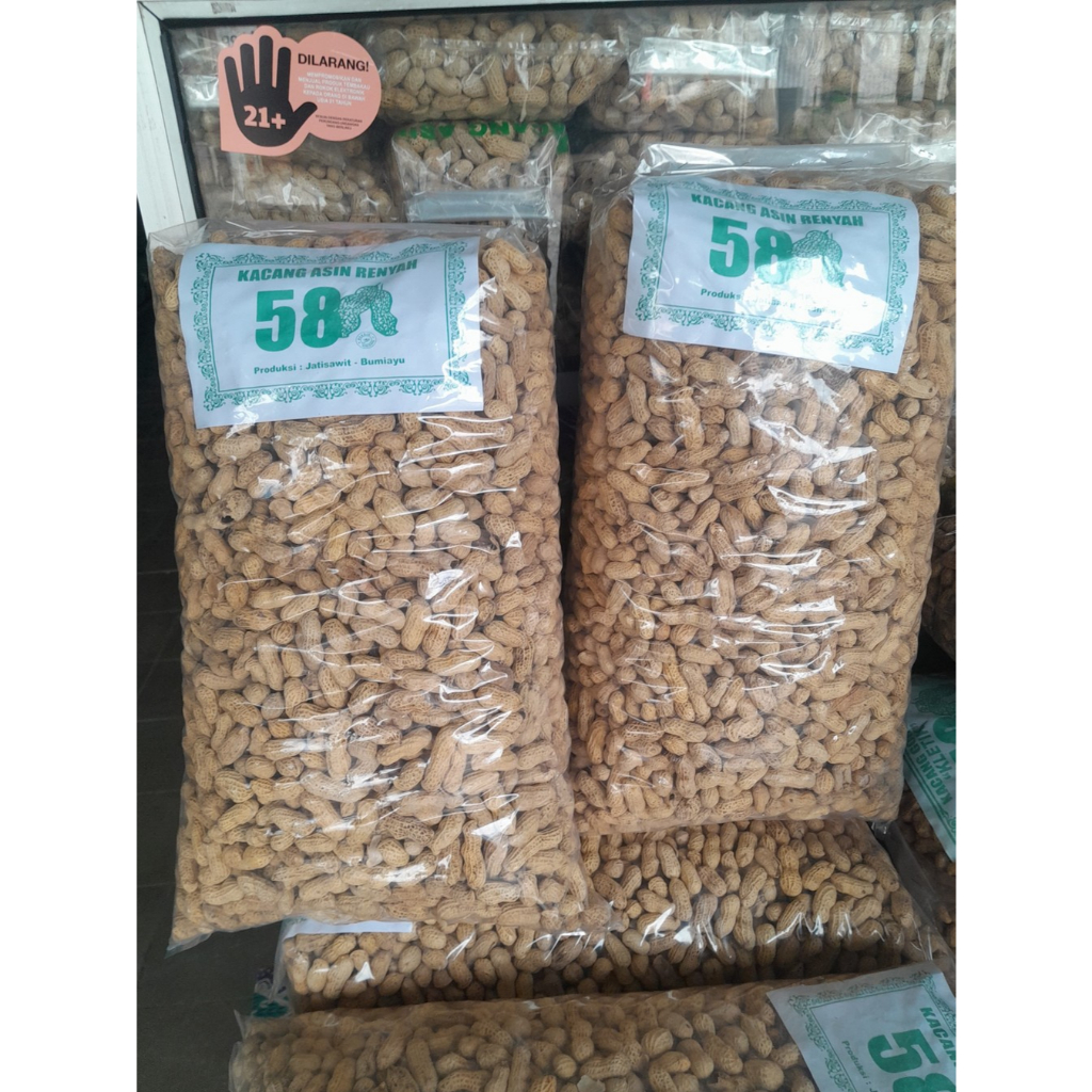 

Paket Usaha Kacang Asin Gurih Renyah 3 Kg Bumiayu