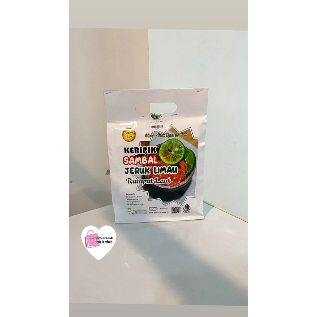 

Oleh Oleh Khas Lombok Keripik Sambel Limau