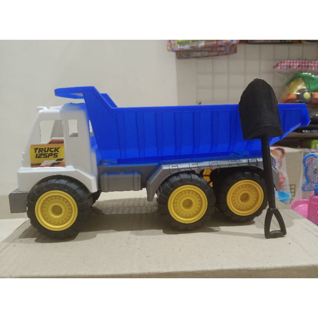Mainan Anak Dump truck bak Pasir / Mainan Muat Pasir