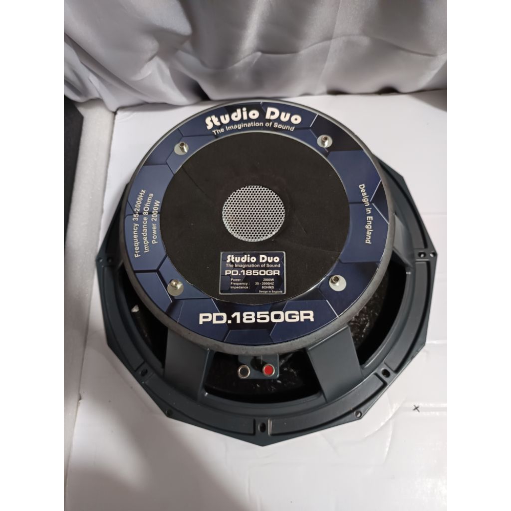 PD 1850 GR SPEAKER STUDIO DUO PD 1850GR KULIT JERUK VOICE COIL 5 INCH