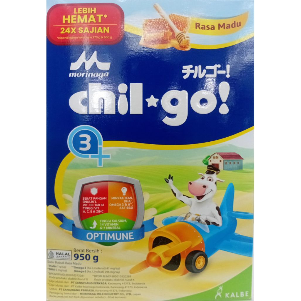 

SUSU CHIL GO 3+ MADU 950gr