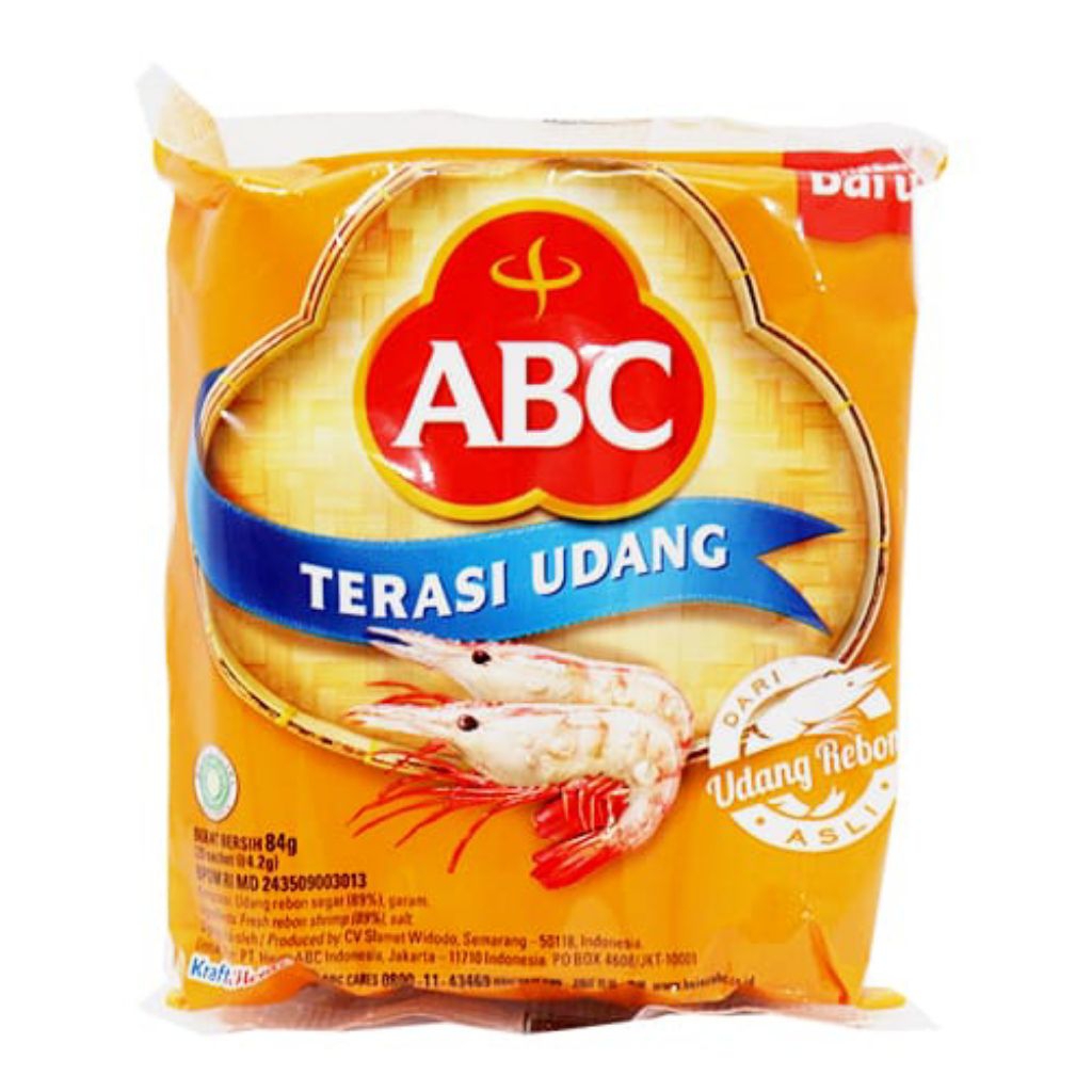 

TERASI Udang ABC / 1 pack