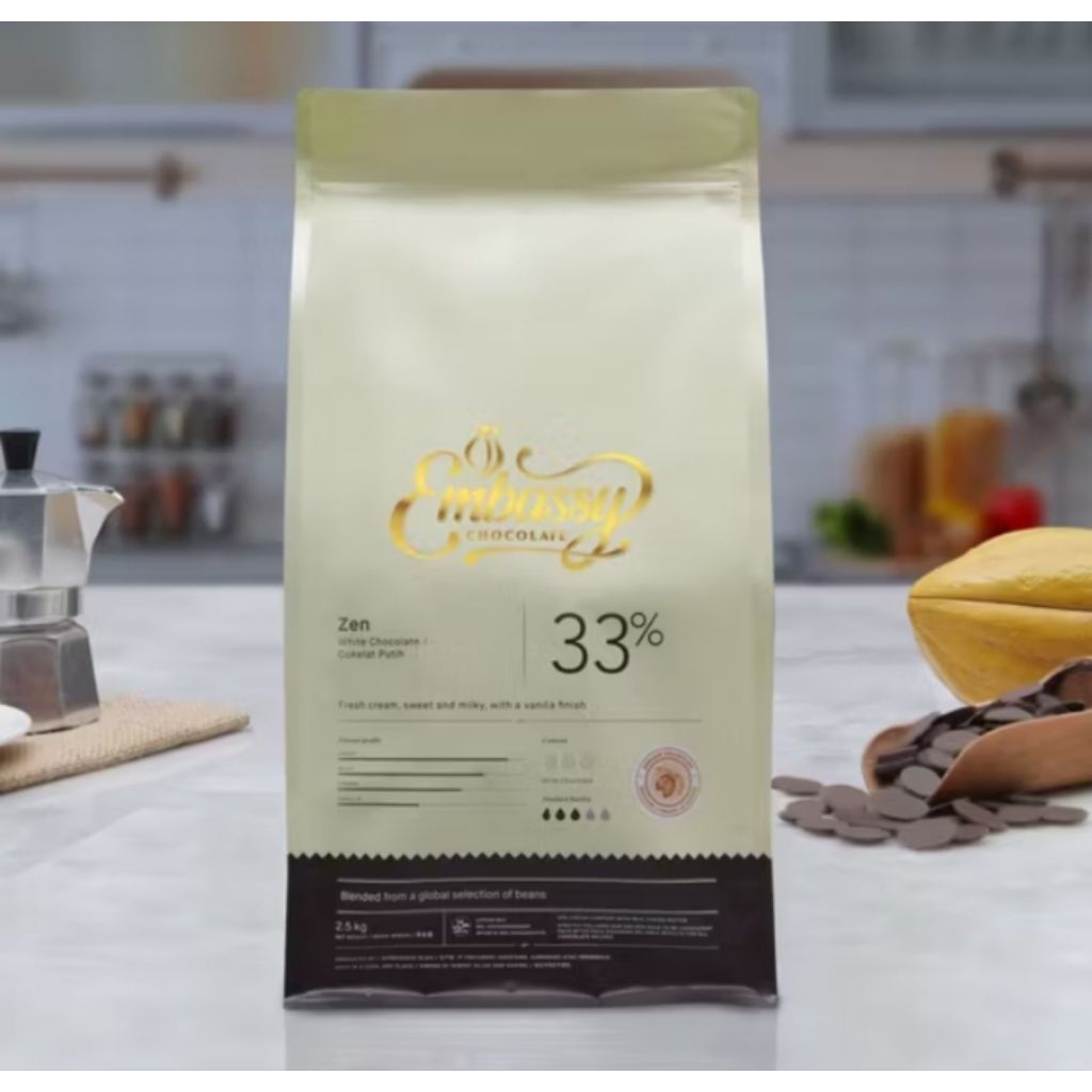 

EMBASSY ZEN WHITE CHOCOLATE 2,5KG