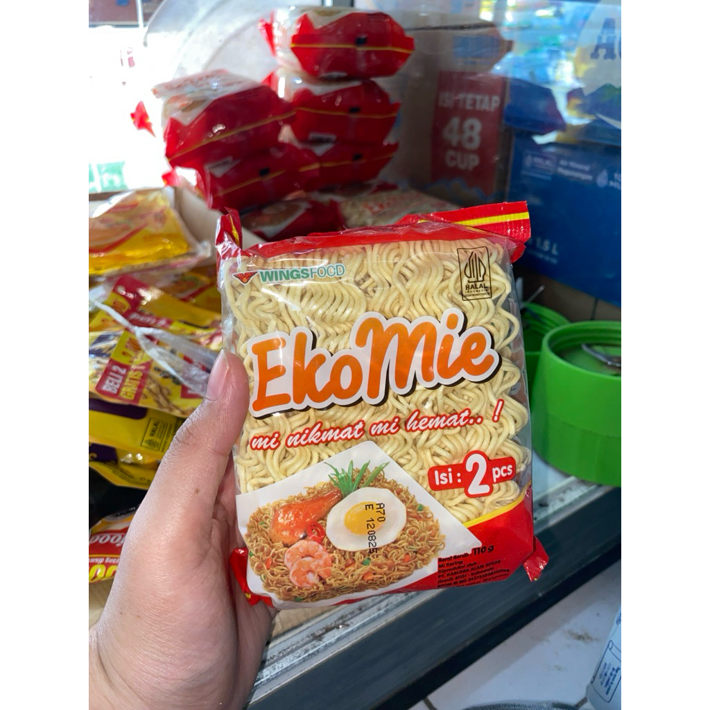 

[READY STOK BISA COD] Mie Kering EKOMIE isi 2 (120 gram ) PAKET 5 BUNGKUS