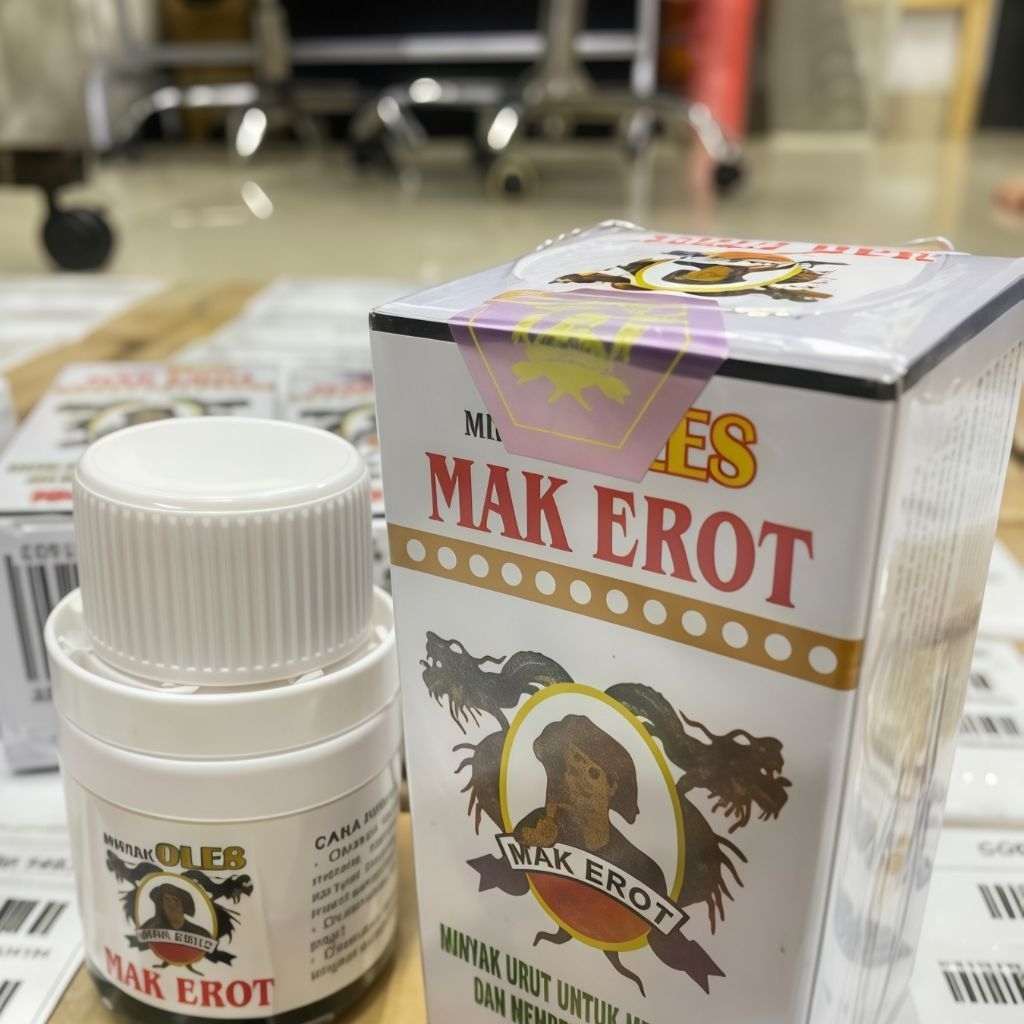 minyak urut Mak Erot original