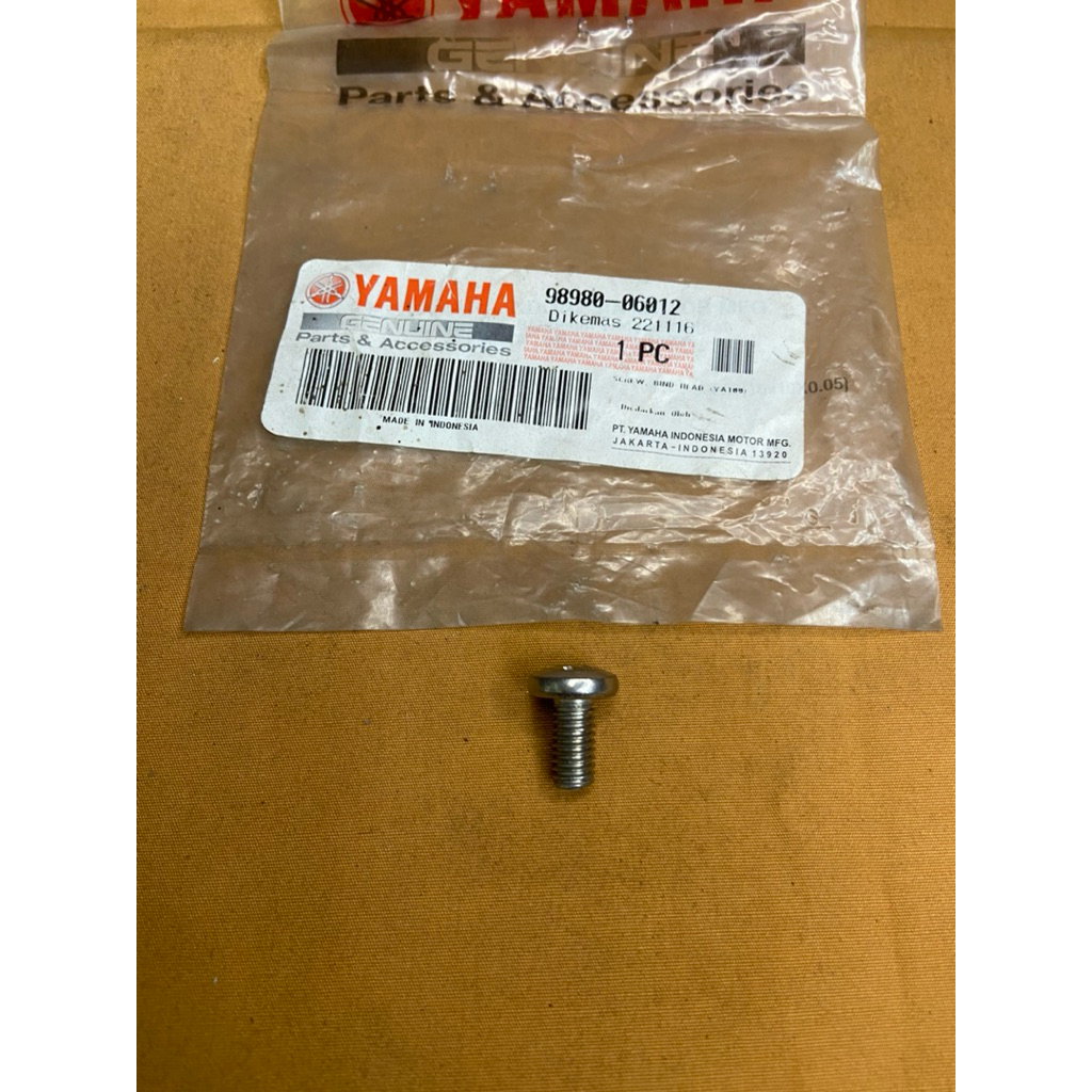 Baut Cover Knalpot Mio Nouvo Z Jupiter Z1 Original Ygp 98980-06012