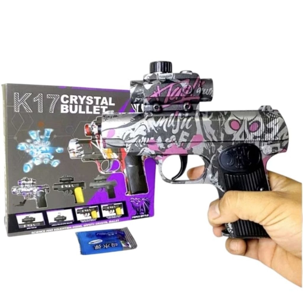 1068 mainan tembakan Glok peluru water gell /mainan edukatif pistol  tembakan