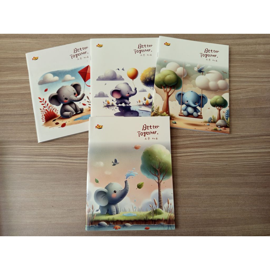 

BUKU TULIS KIKY 58 WARNA BETTER TOGETHER (PAK) 10 BUKU / BUKU TULIS KIKY 58 DORAEMON / ENCHANTIMALS