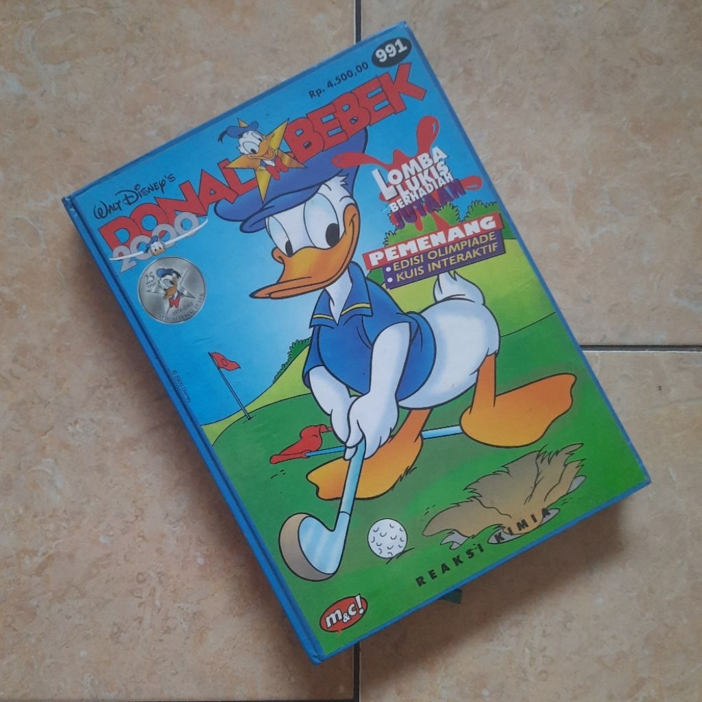 Bundel Hardcover Donal Bebek Isi 10 Nomor 991 - 1000 Urut