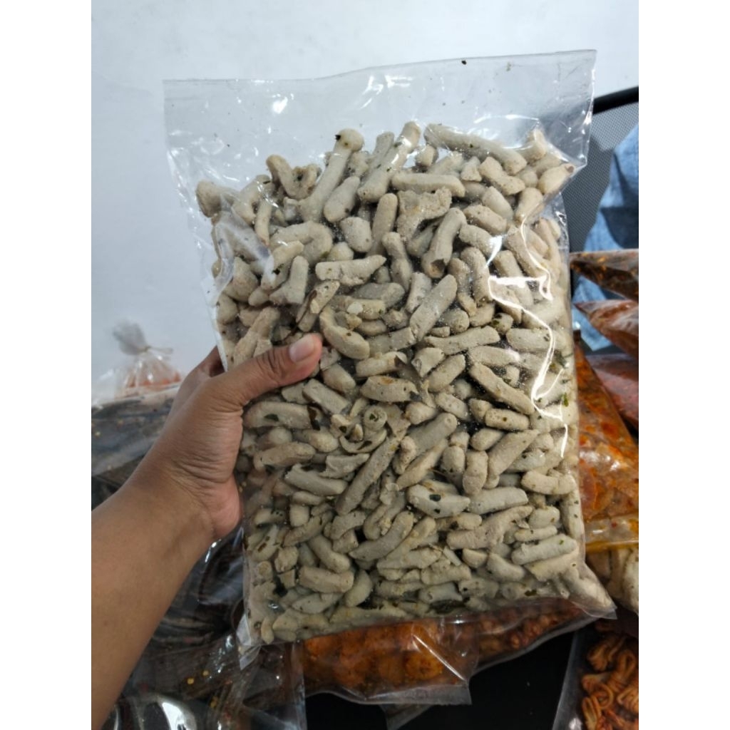 

Basreng stik renyah daun jeruk