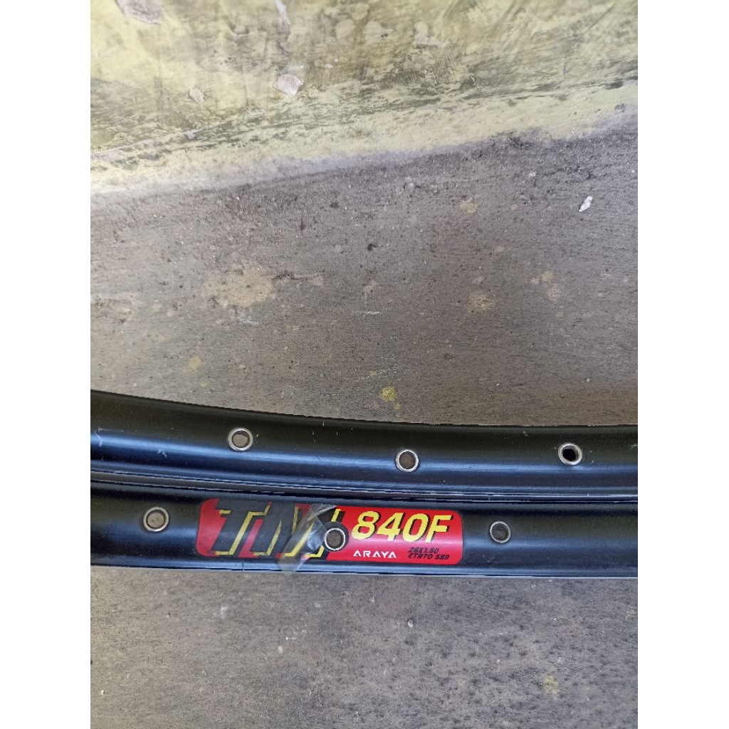 rims araya tm840f 32h