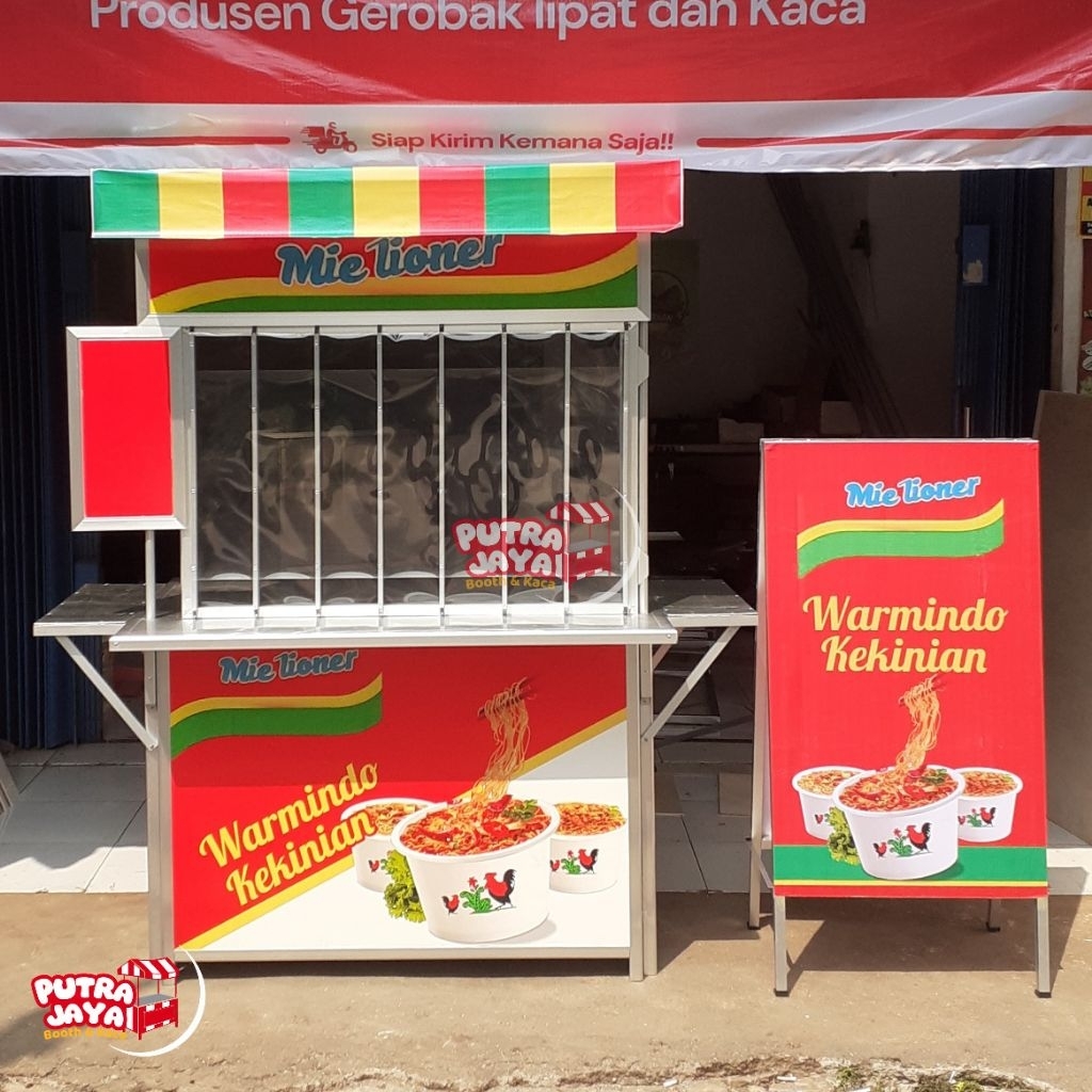 Booth Portable WARMINDO Kekinian Viral Lengkap
