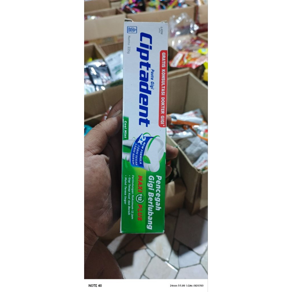 ciptadent kemasan 225 gram