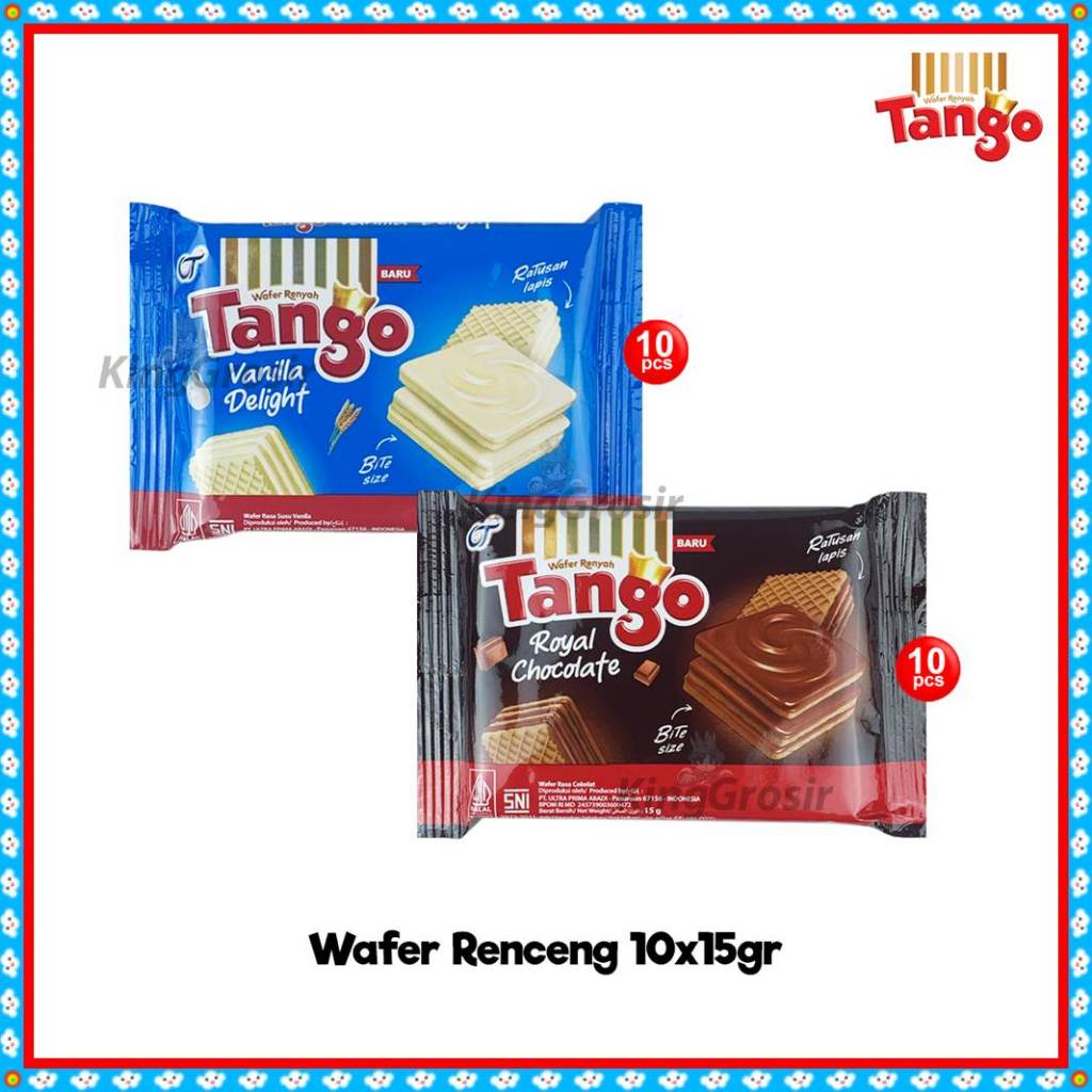 Tango Wafer Renceng Isi 10 Sachet
