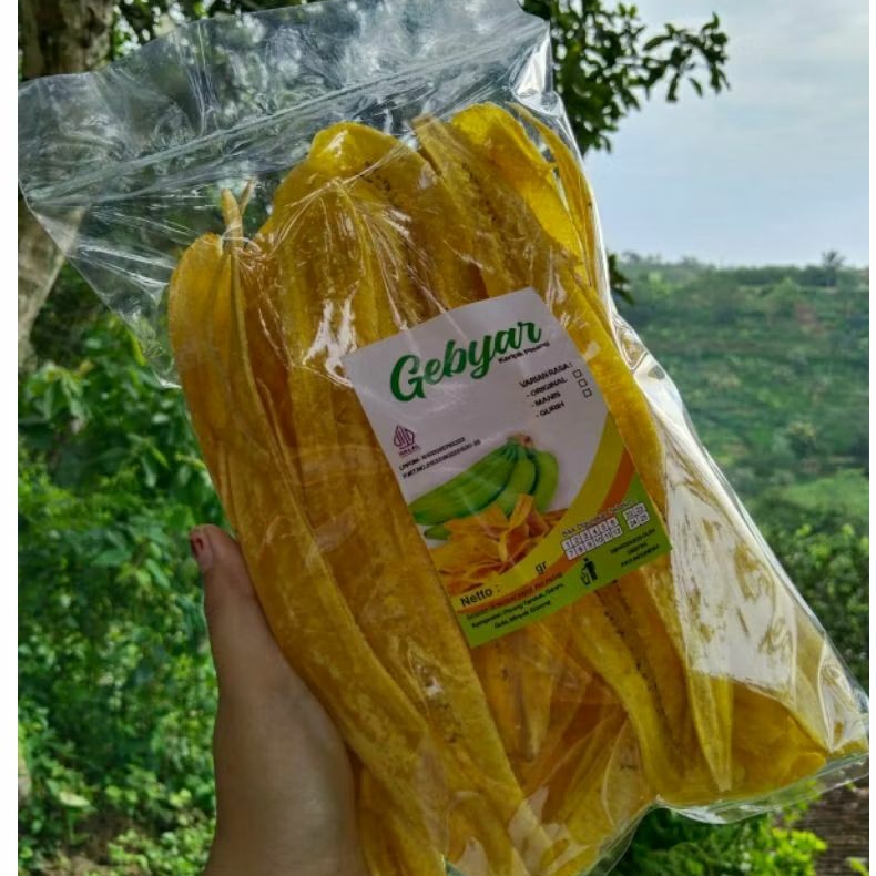 

keripik pisang tanduk manis dan asin gurih