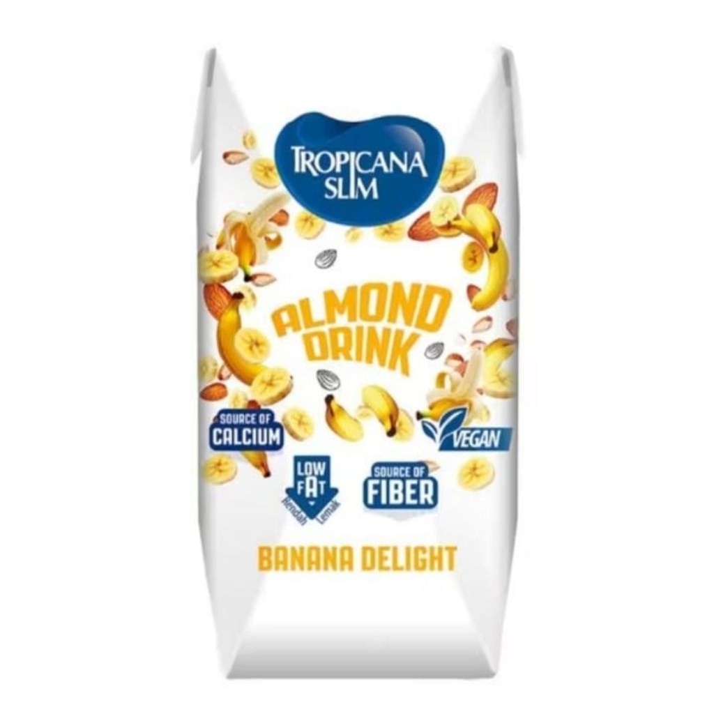 

Tropicana Slim Almond Drink Banana Delight Kotak 190ml