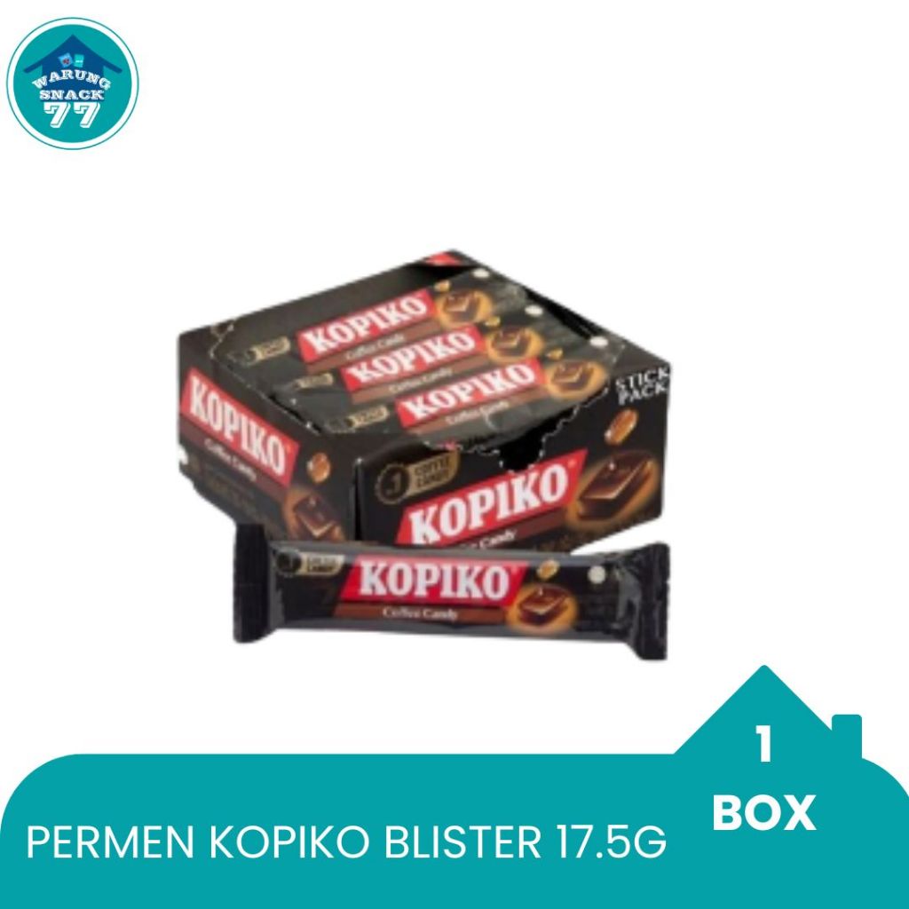 

KOPIKO COFFE CANDY BLISTER 17.5GR BOX