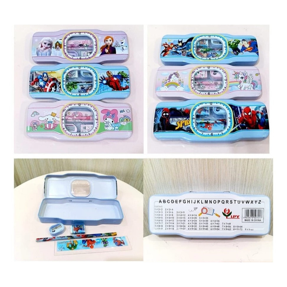 

Kotak Pensil Bentuk Unik Disney Jam Lucu