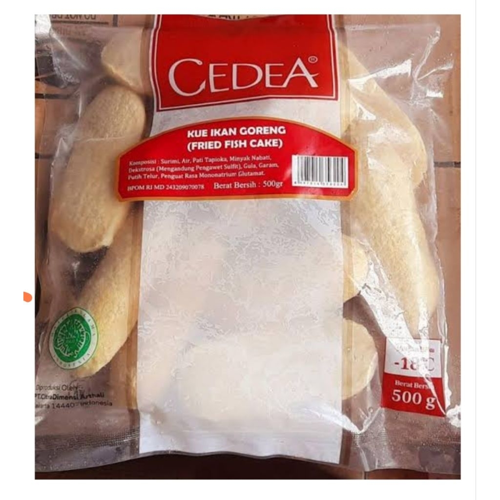 

CEDEA Fried Fish Cake 500gr