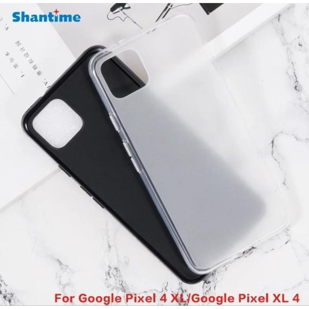 Softcase Matte Google Pixel 4 XL Frosted Premium Silikon Case - Putih