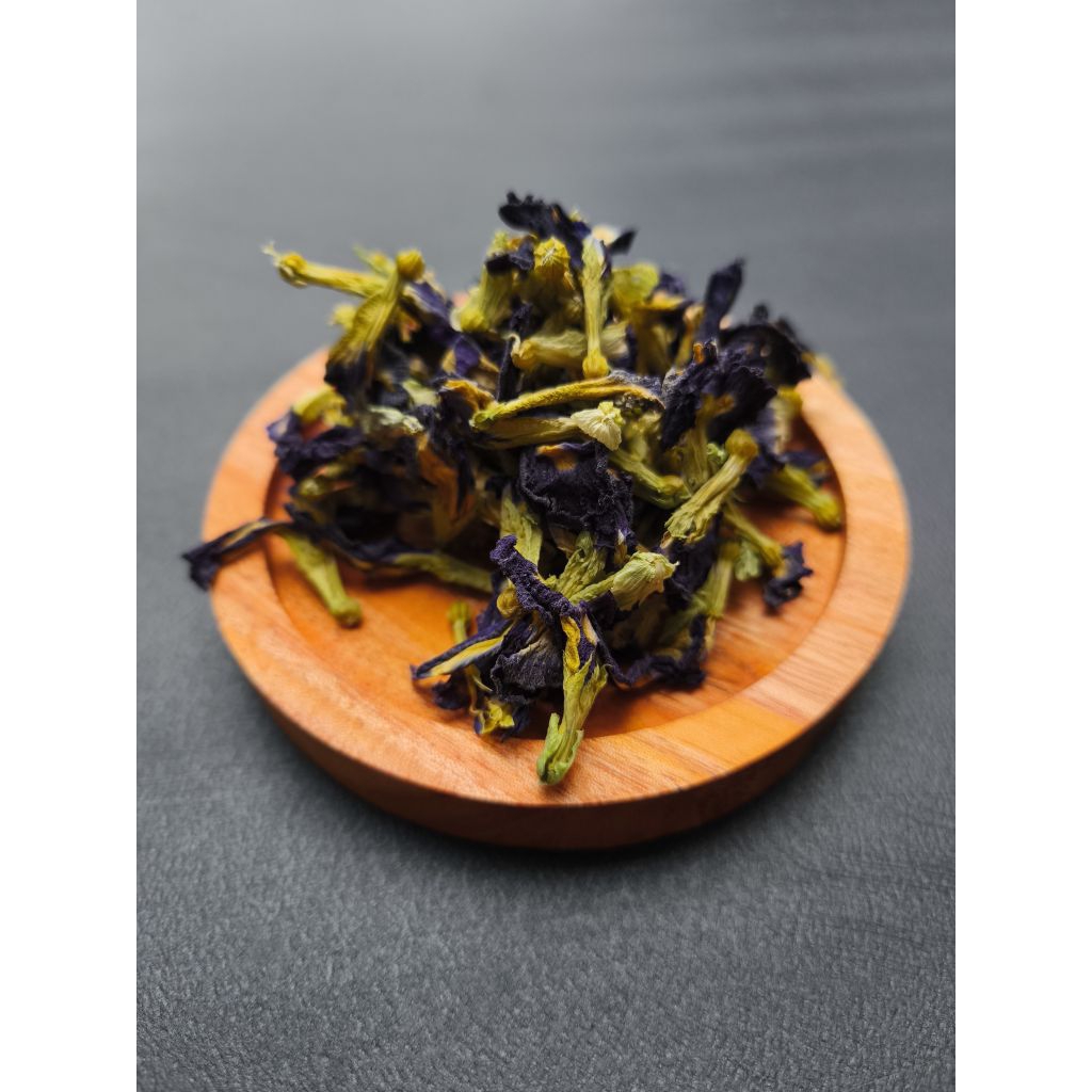 

TEH BUNGA TELANG KERING SEGAR TERASKOE - BUTTERFLY PEA FLOWER