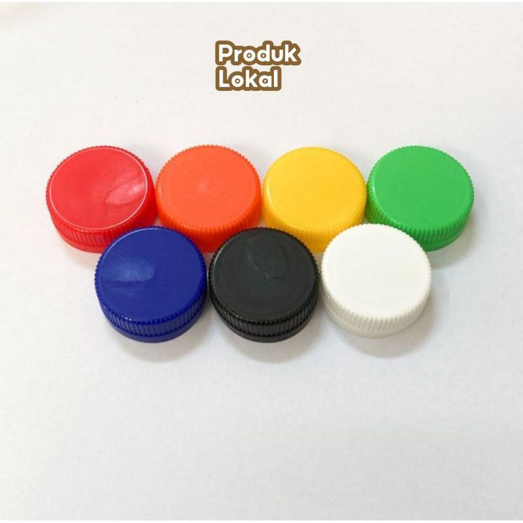 Tutup Botol Plastik Bekas Minuman Random