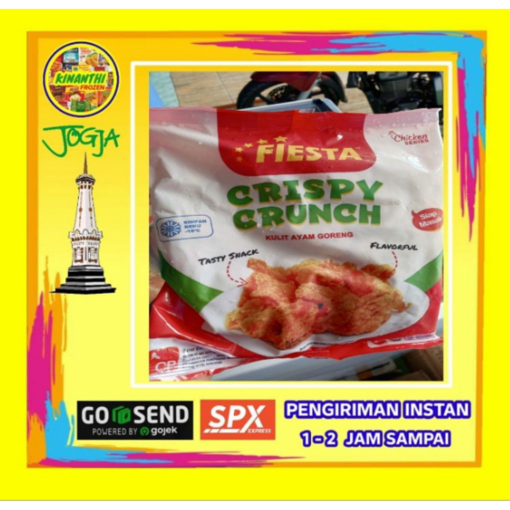 

fiesta crispy crunch 300 gr,jogja frozen