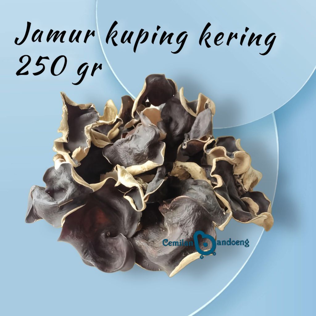 

Jamur kuping kering 250gr