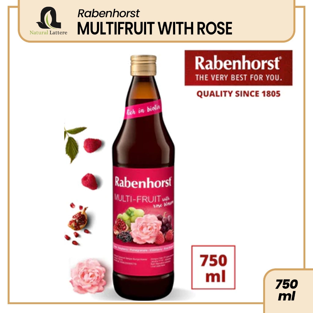 

Rabenhorst Multi Fruit With Rose Blossom (Inner Beauty with Biotin) Juice