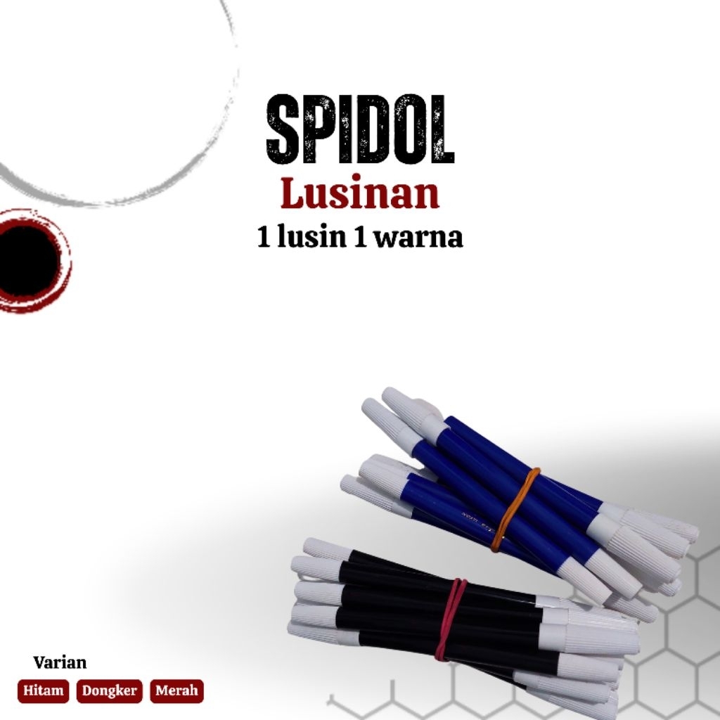 

(1 lusin= 12 pcs) Spidol lusinan murah - 1 lusin 1 warna