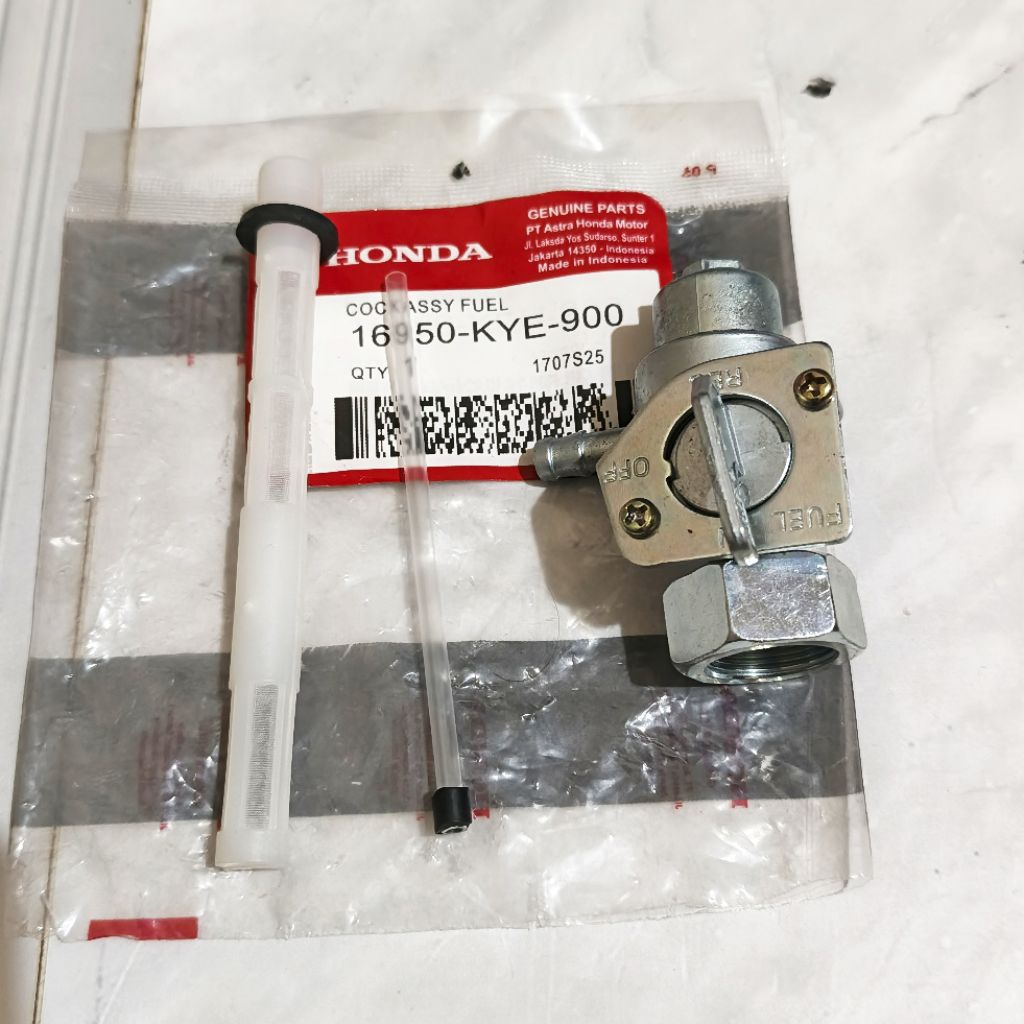 kran bensin membran honda Megapro monoshock kode part(KYE/KSP)