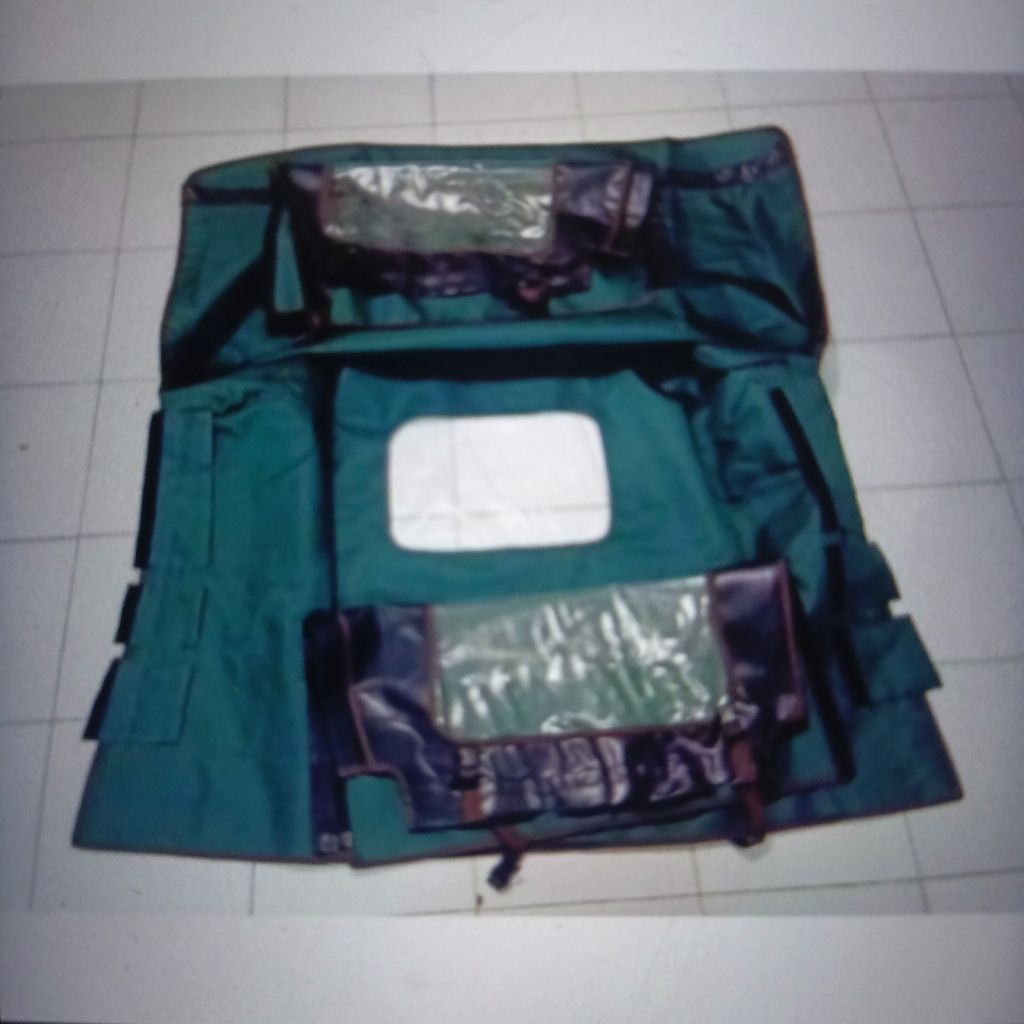 KAP TERPAL + JENDELA TVS KING KARGO BOX (TVS KING KARGO BOX RODA 3)