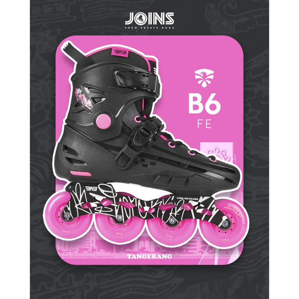 Sepatu Roda Inline Skate BKB B6 Hero