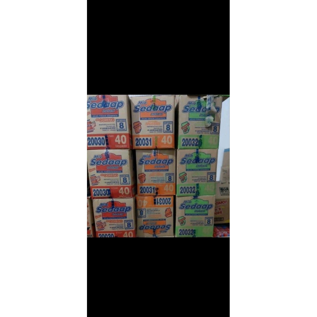 

Orenjuicis - KAFA mie sedap all varian rasa 1 karton