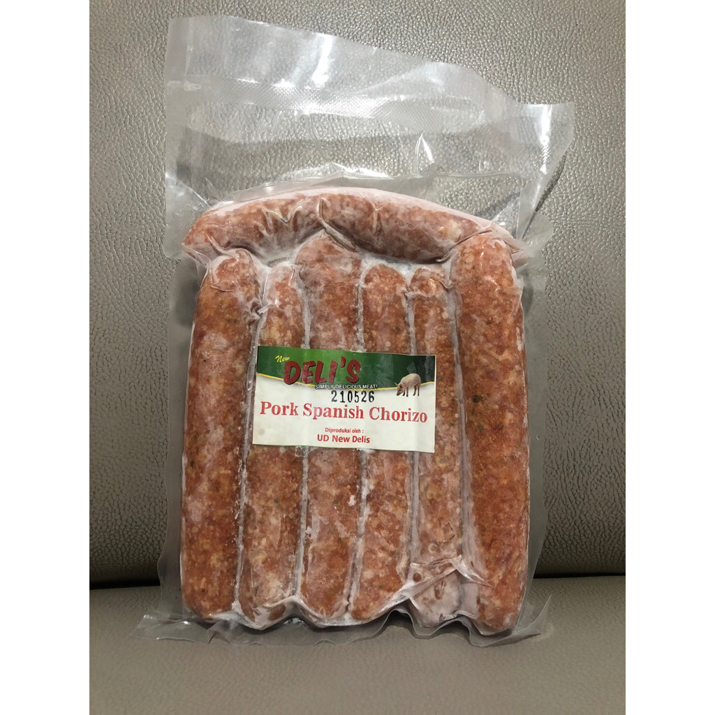 

Sosis Babi Spanish Chorizo 500 Gr khas Bali / Pork Spanish Chorizo